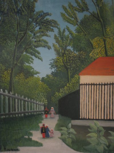 View of Montsouris Park by Henri Rousseau